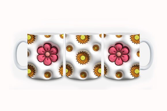 3D Inflated Flower Mug Design Guide