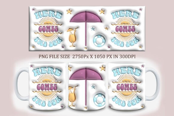 3D Inflated Summer Mug Design PNG: A Practical Guide for Creators and Sellers