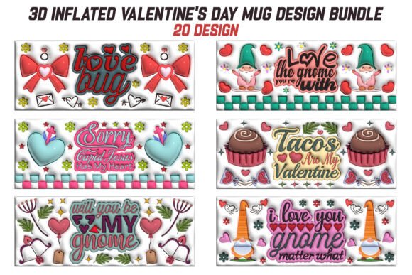 3D Inflated Valentine Mug Design Bundle: A Practical Evaluation for Creators