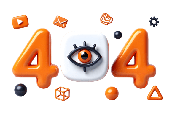 6 Playful 3D 404 Error Page Design Strategies for Better User Retention