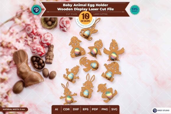 Baby Animal Egg Holder Set of 10: A Creative Guide for Crafters and Decorators