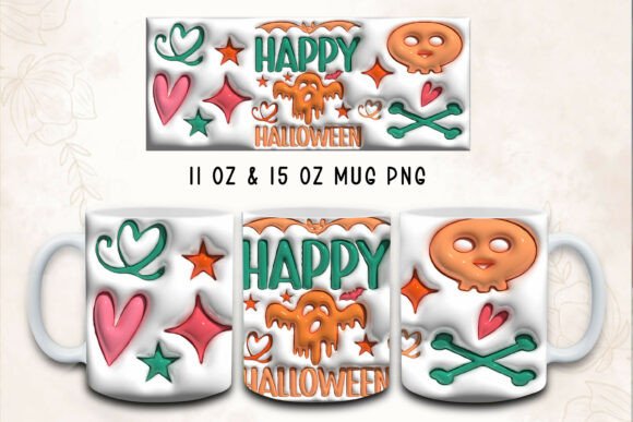 Bringing Depth to Drinkware: The Rise of 3D Halloween Spooky Mug Design