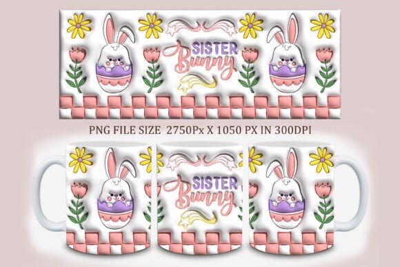 Elevating Seasonal Merchandise: The Strategic Value of 3D Inflated Easter Mug Design for Modern Creators