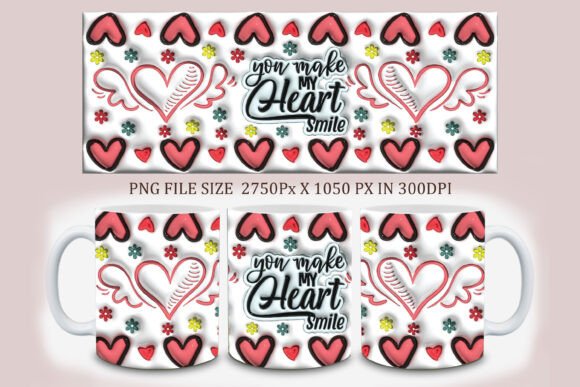 Elevating Valentine’s Day Merchandise with 3D Inflated Mug Designs