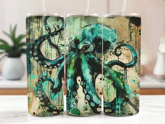 Mastering Sublimation with the 3D Octopus Copper Metal Design for 20oz Tumblers