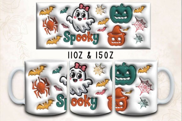 Mastering the 3D Inflated Spooky Mug Design for Modern Print-on-Demand Success