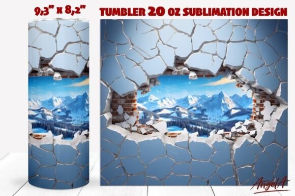 Mastering the Tumbler Sublimation Wrap: Elevating Your Nature Tumbler Designs