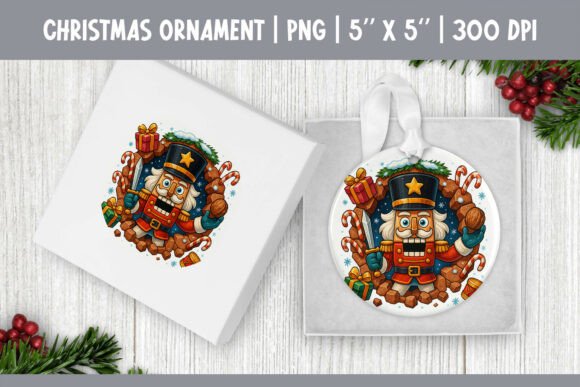 Nutcracker Christmas Ornament 3D PNG: A Guide to Flawless Sublimation