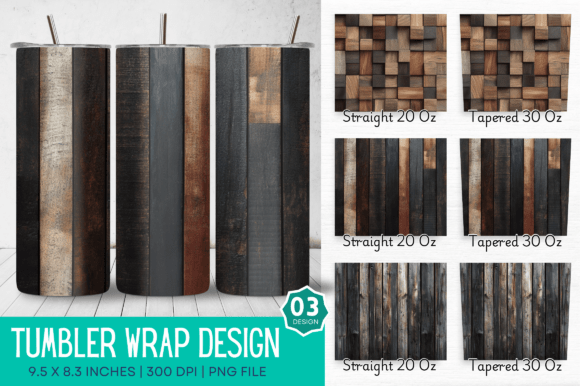 Strategic Branding with 3D Masculine Wood Tumbler Design