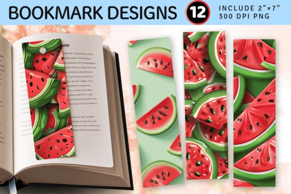 Why the 3D Watermelon PNG Bookmark Design Is Your Next Creative Project Essential